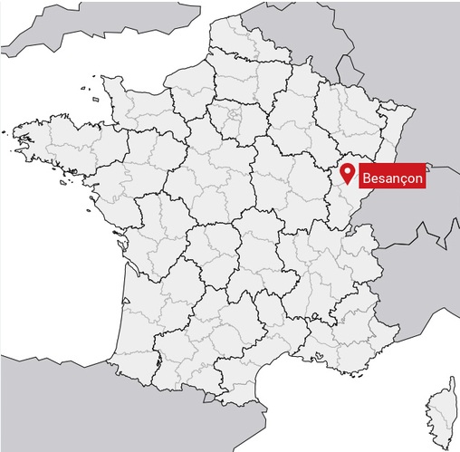 Localisation CHConseils Formation Besançon